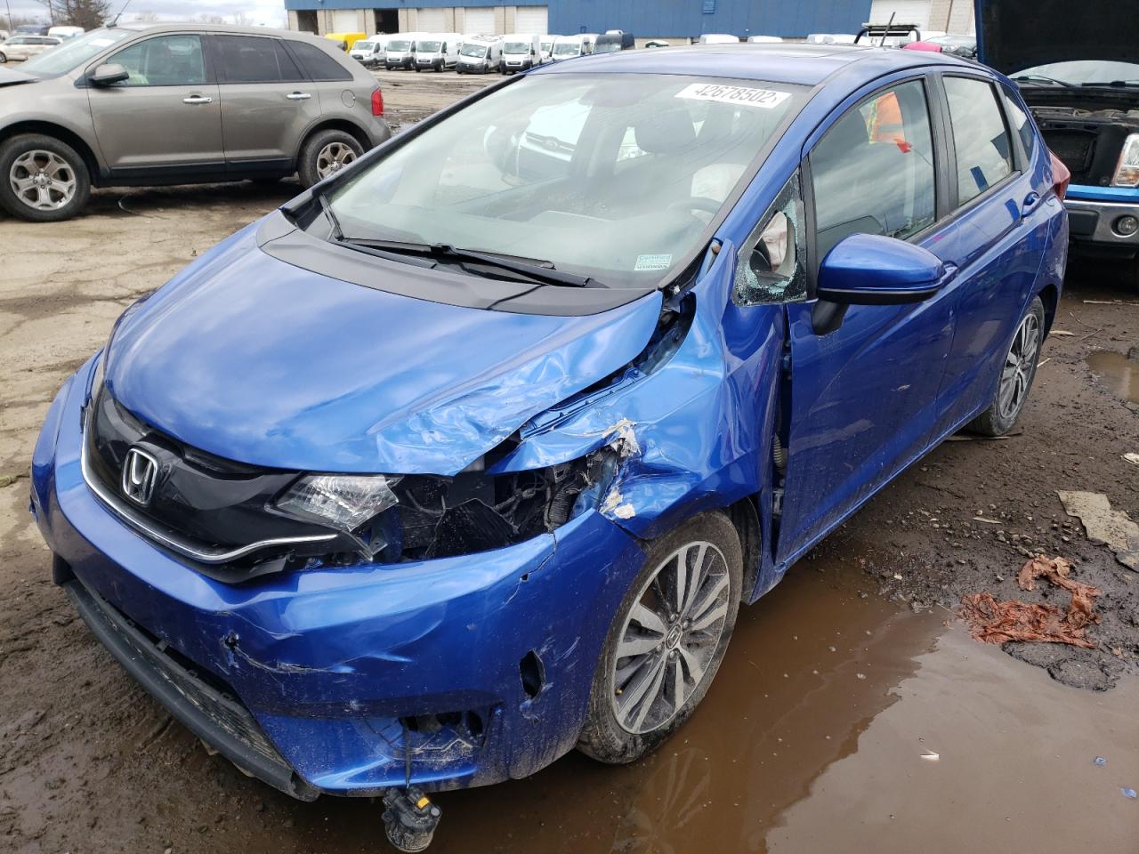 Photo 2 from auction – 2017 HONDA FIT EX with VIN JHMGK5H71HS014480