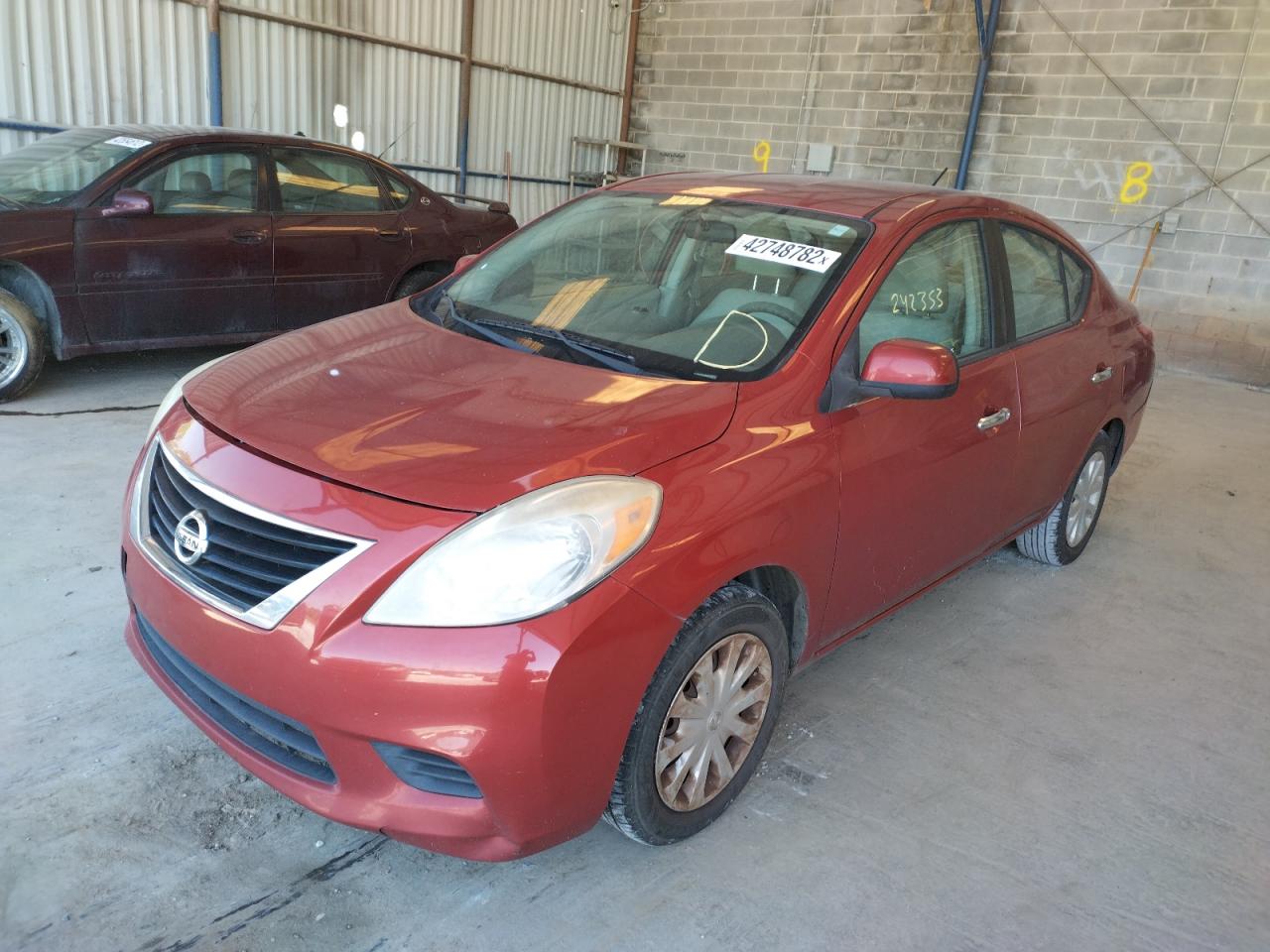 Photo 2 from auction – 2012 NISSAN VERSA S/SV with VIN 3N1CN7AP4CL946678