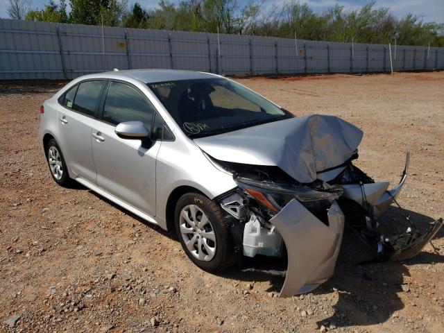 TOYOTA COROLLA LE 2022 with VIN JTDEPMAE8NJ203321 - Photo from auction