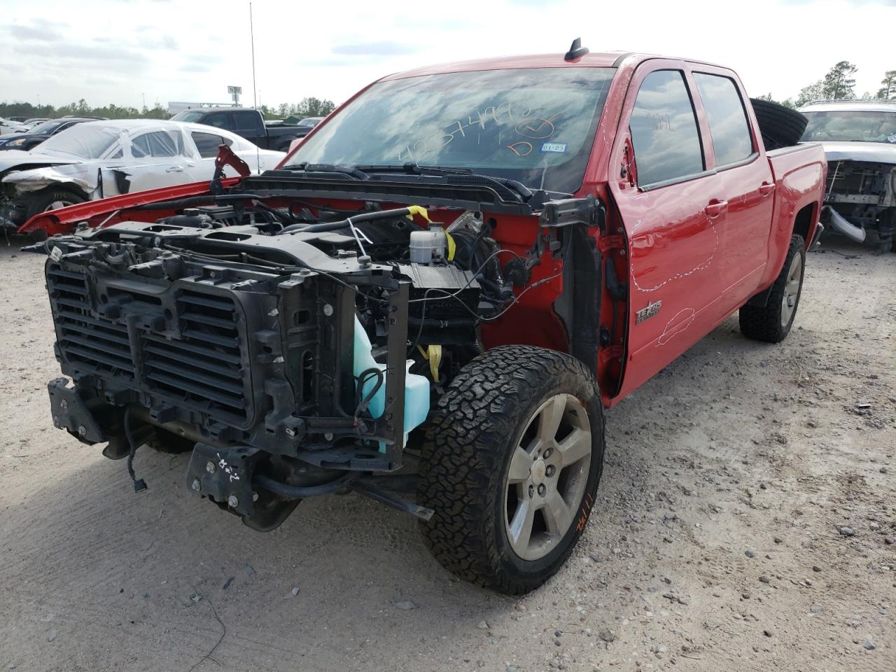 Photo 2 from auction – 2018 CHEVROLET SILVERADO with VIN 3GCPCREC0JG179084