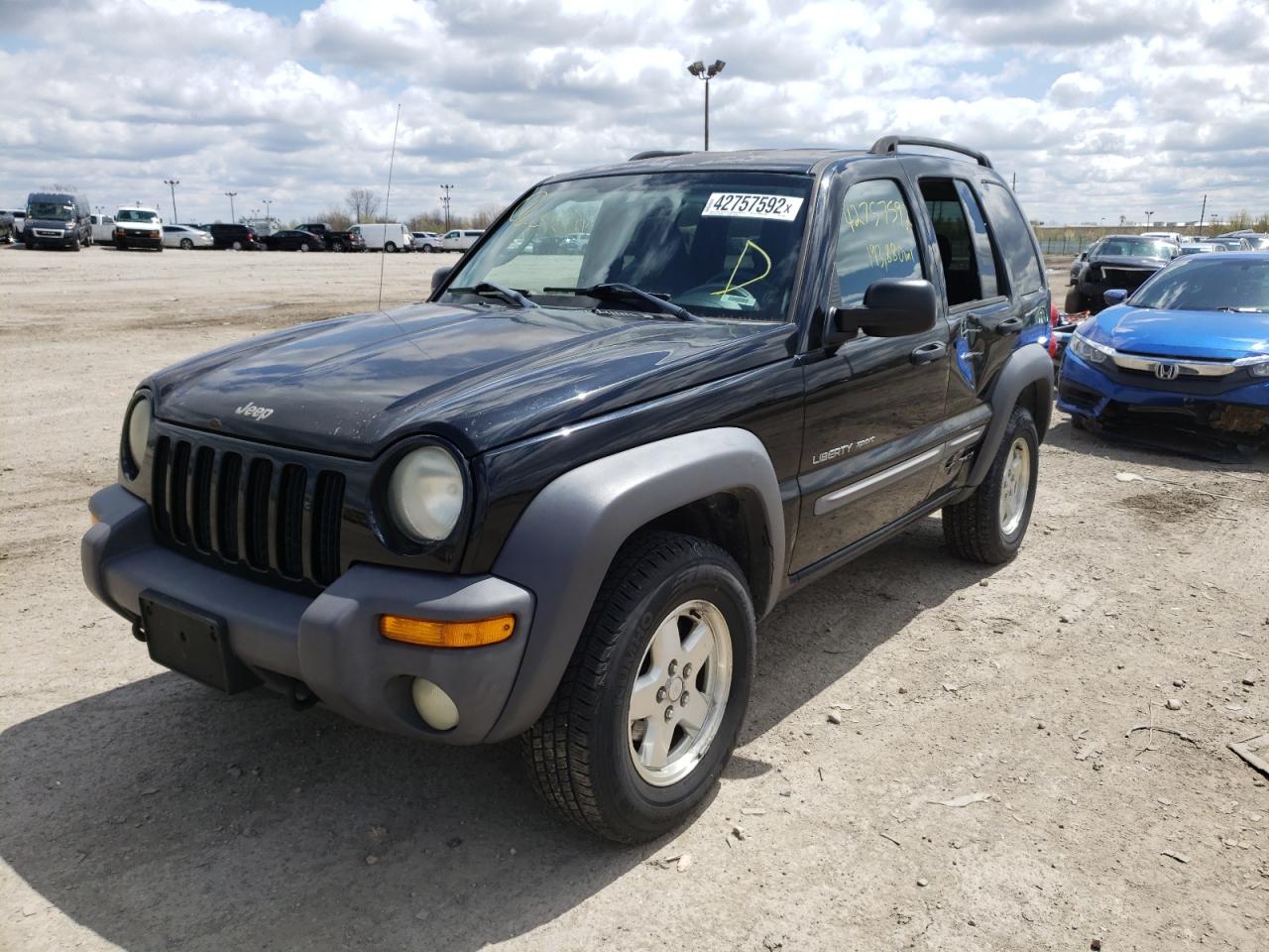 Photo 2 from auction – 2003 JEEP LIBERTY SP with VIN 1J4GL48K43W598558