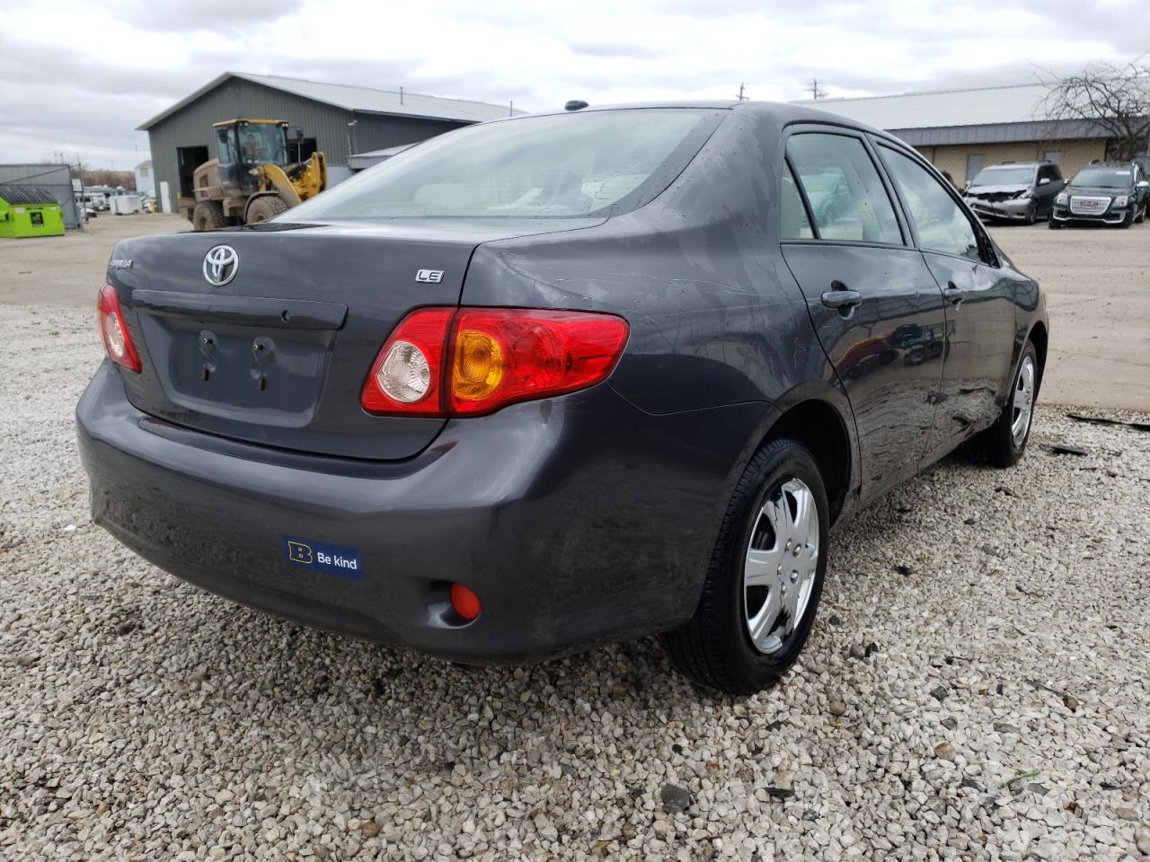 Photo 4 from auction – 2009 TOYOTA COROLLA BA with VIN JTDBL40E599045611