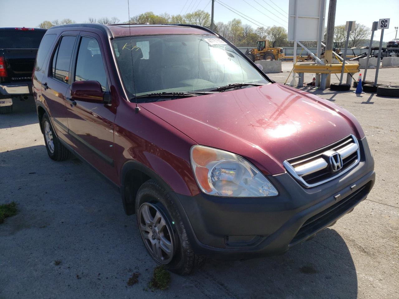 HONDA CR-V EX 2004 with VIN SHSRD78854U220328 - Photo from auction