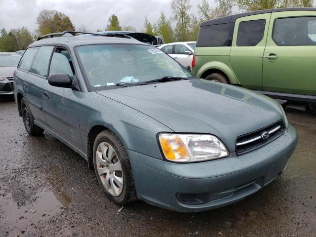 SUBARU LEGACY L 2002 with VIN 4S3BH635727301404 - Photo from auction
