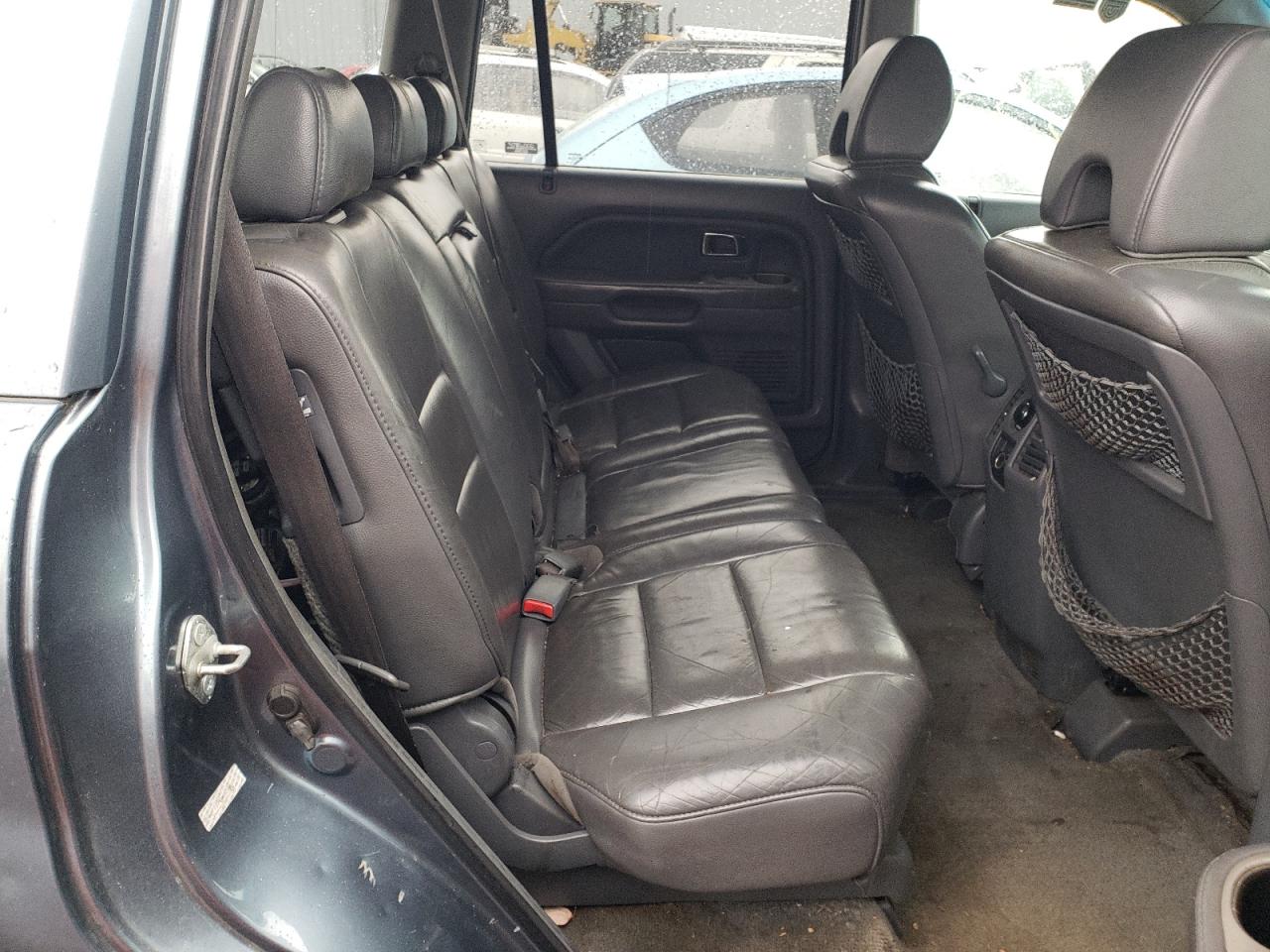 صورة رقم 6 من المزاد - 2006 HONDA PILOT EX مع VIN 2HKYF18796H511579