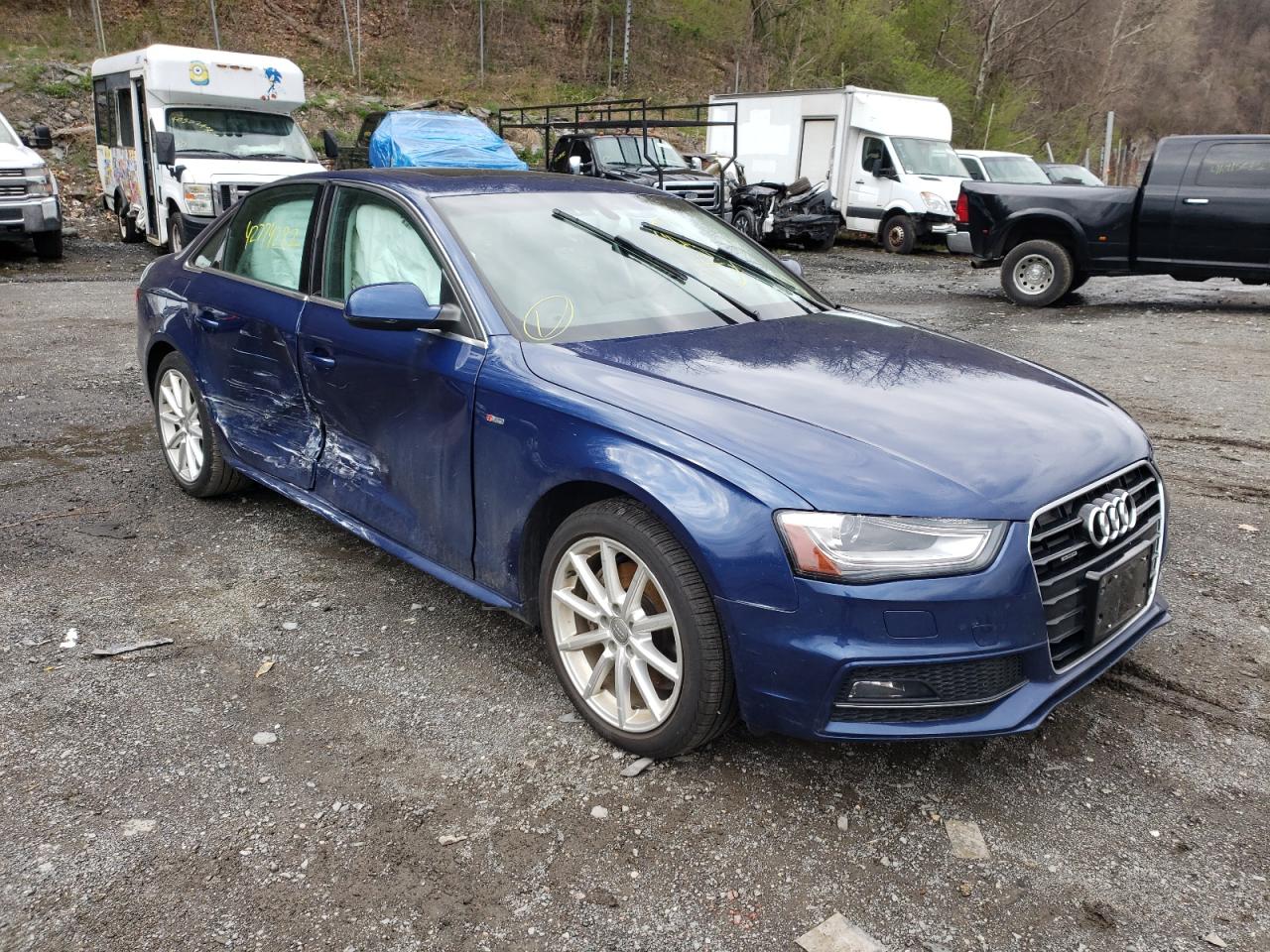 AUDI A4 PREMIUM 2015 with VIN WAUFFAFL2FN019075 - Photo from auction