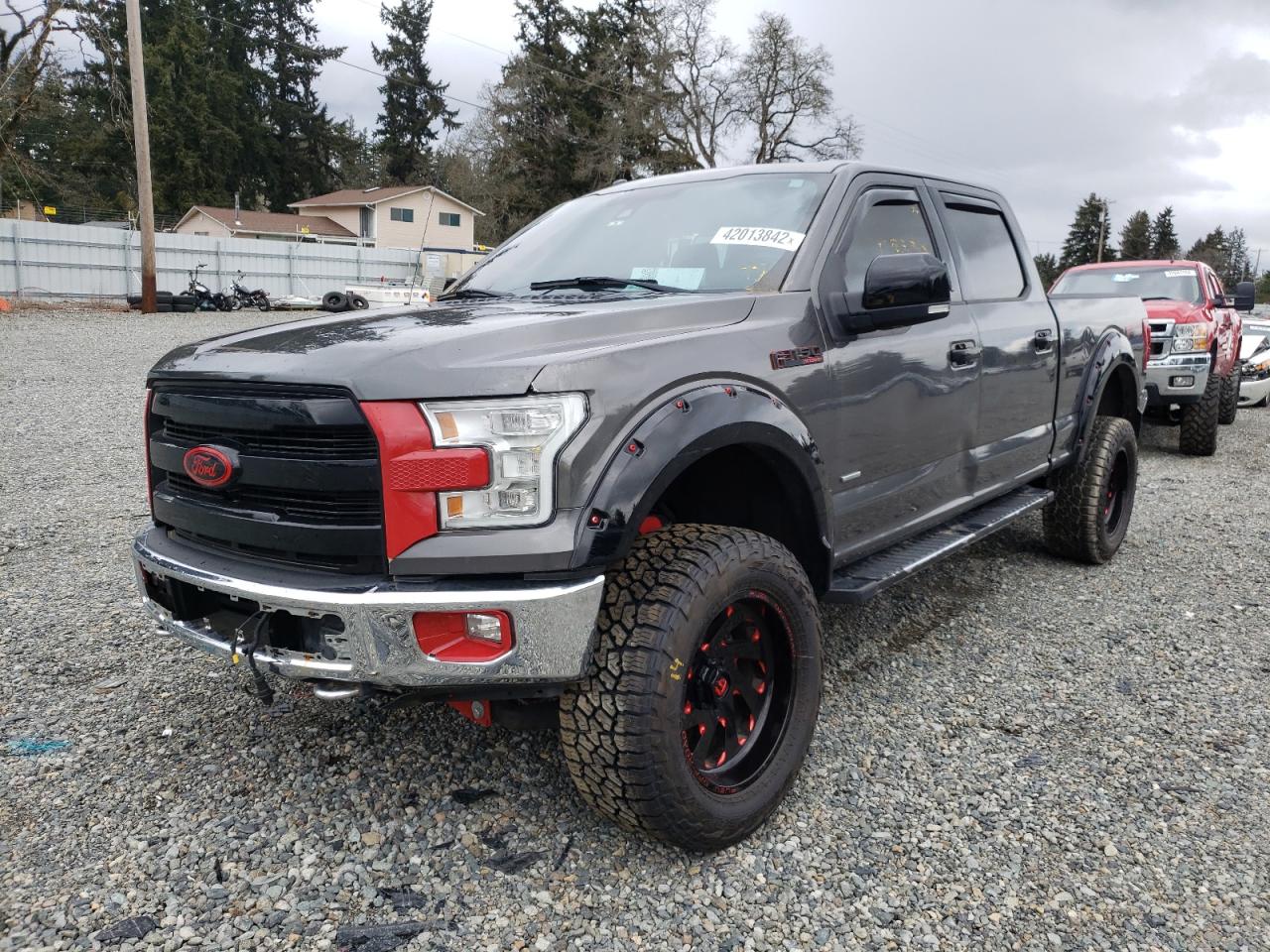 Photo 2 from auction – 2015 FORD F150 SUPER with VIN 1FTFW1EG1FKF10360