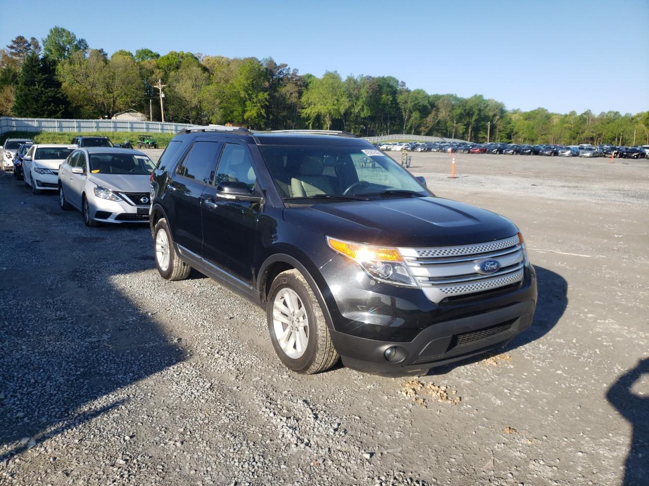 FORD EXPLORER X 2014 with VIN 1FM5K7D83EGA41239 - Photo from auction