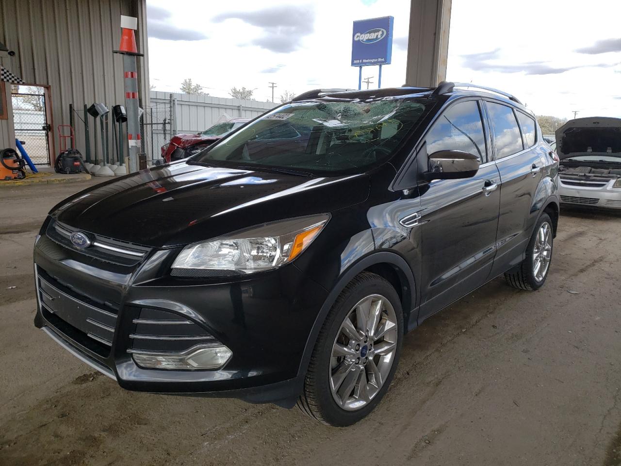 Photo 2 from auction – 2014 FORD ESCAPE SE with VIN 1FMCU9G92EUC87363