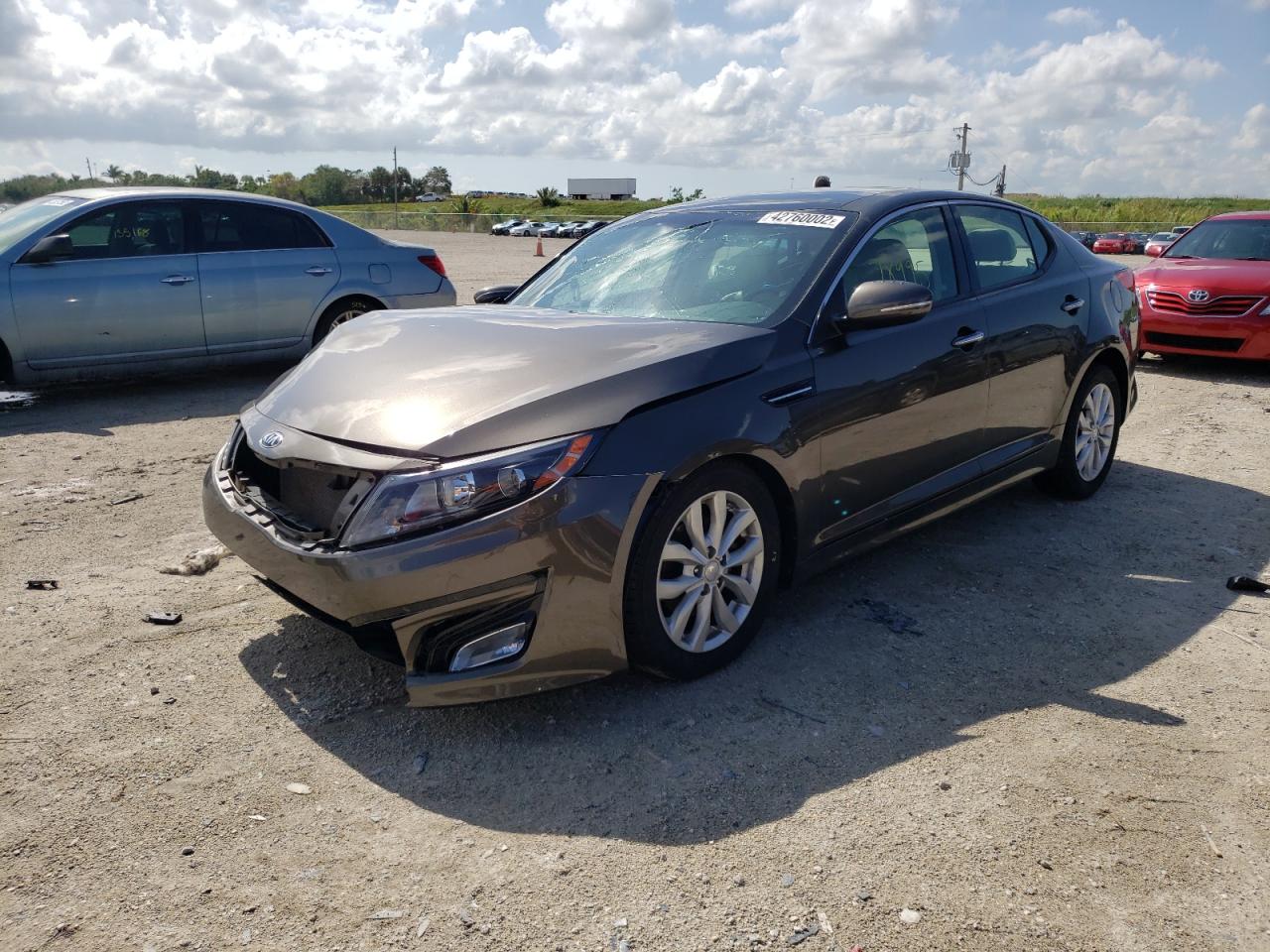 Photo 2 from auction – 2015 KIA OPTIMA EX with VIN 5XXGN4A72FG384678