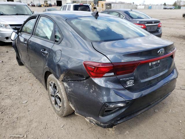Photo 3 from auction – 2020 KIA FORTE FE with VIN 3KPF24AD3LE198601