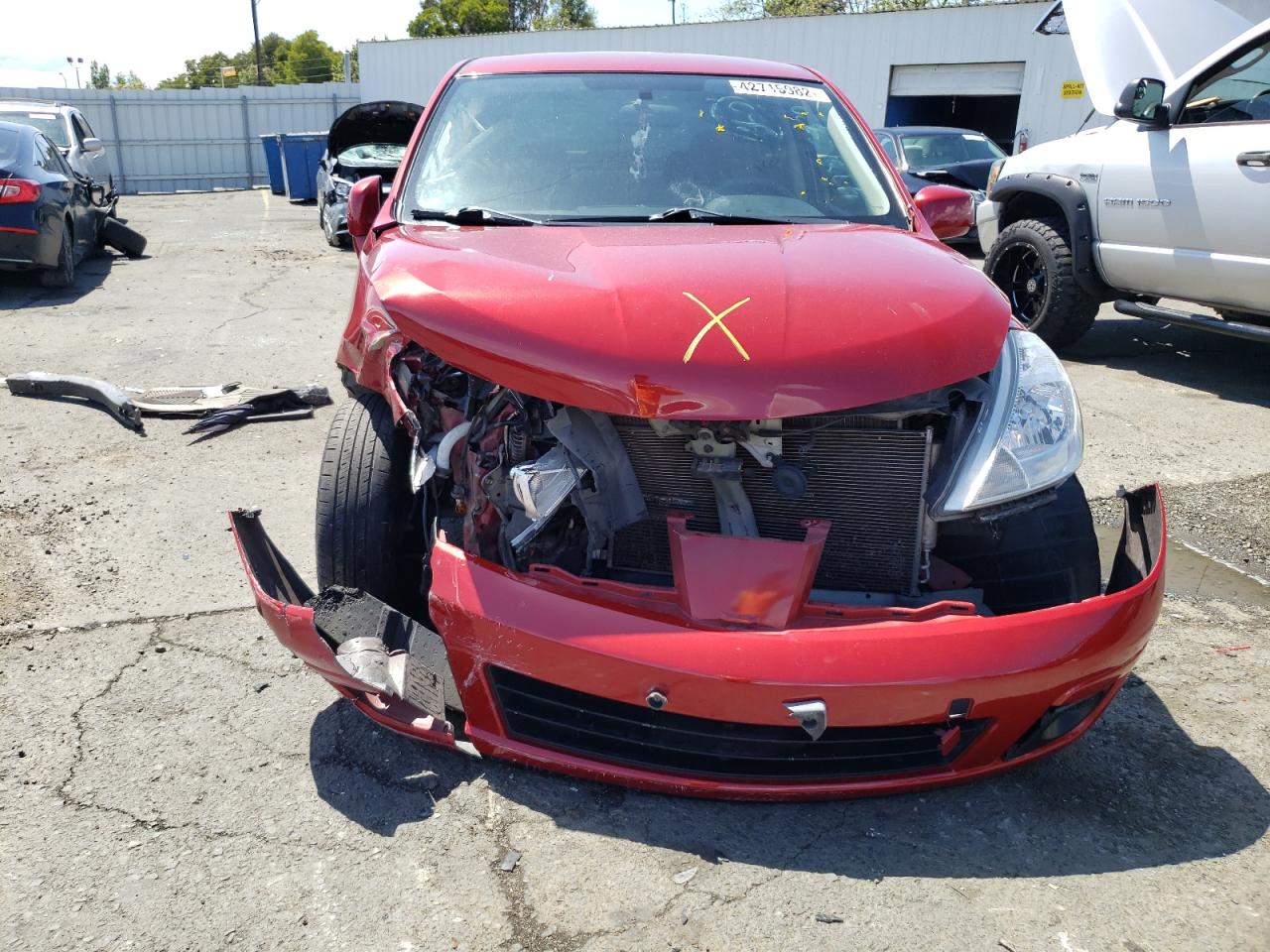 Photo 9 from auction – 2011 NISSAN VERSA with VIN 3N1BC1APXBL466299