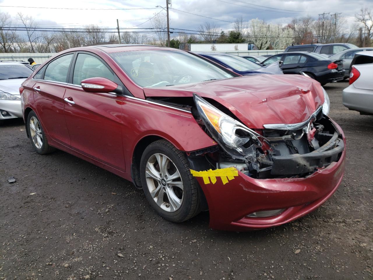 HYUNDAI SONATA SE 2013 with VIN 5NPEC4AC5DH561364 - Photo from auction