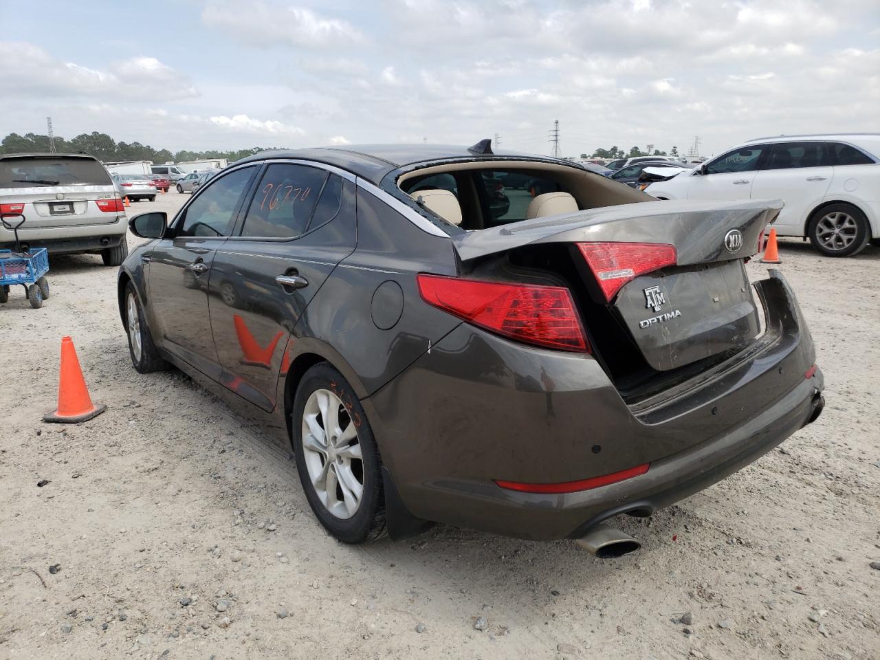 Photo 3 from auction – 2013 KIA OPTIMA EX with VIN 5XXGN4A78DG243627