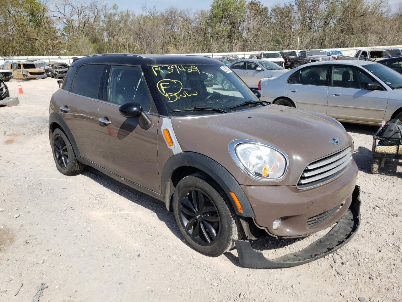 MINI COOPER COU 2014 with VIN WMWZB3C55EWR39429 - Photo from auction