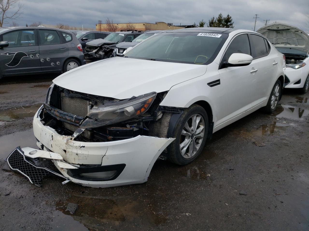 Photo 2 from auction – 2013 KIA OPTIMA EX with VIN KNAGN4A63D5419850