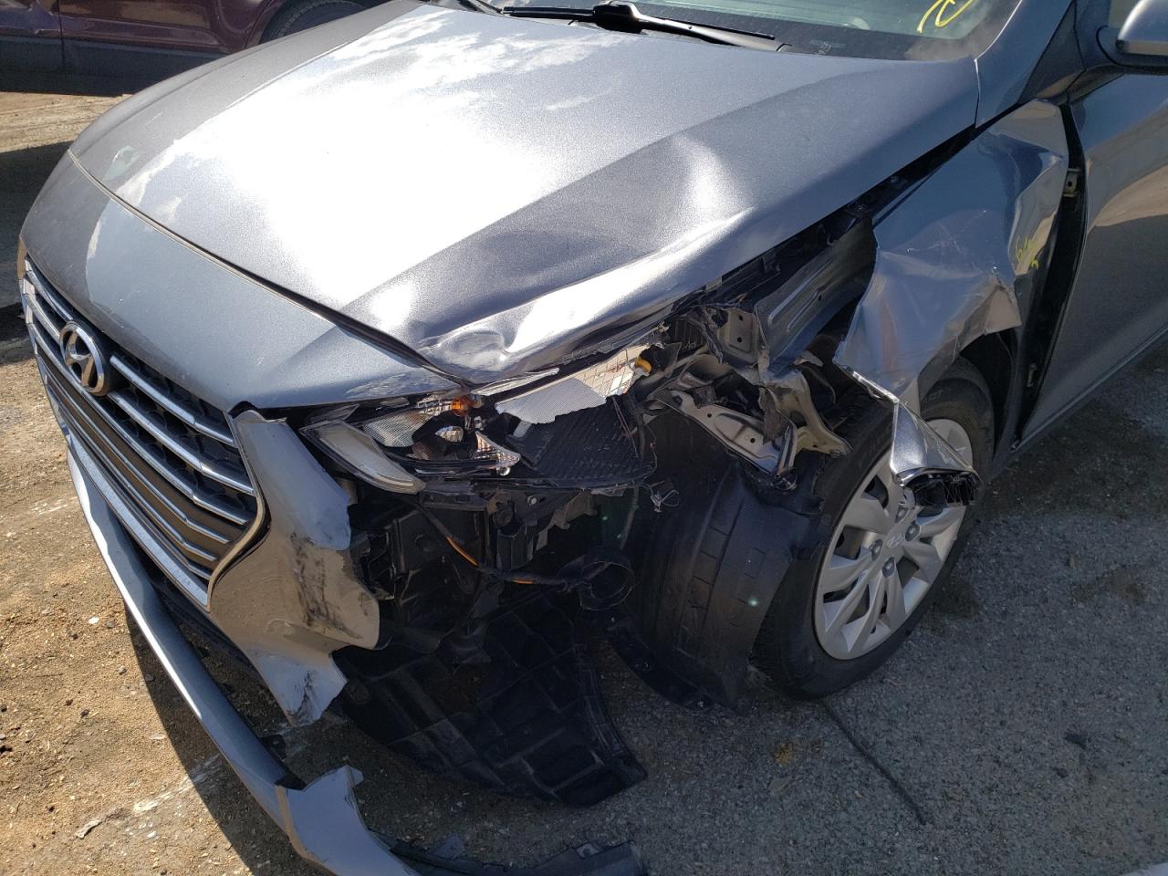 Photo 9 from auction – 2019 HYUNDAI ACCENT SE with VIN 3KPC24A34KE068643