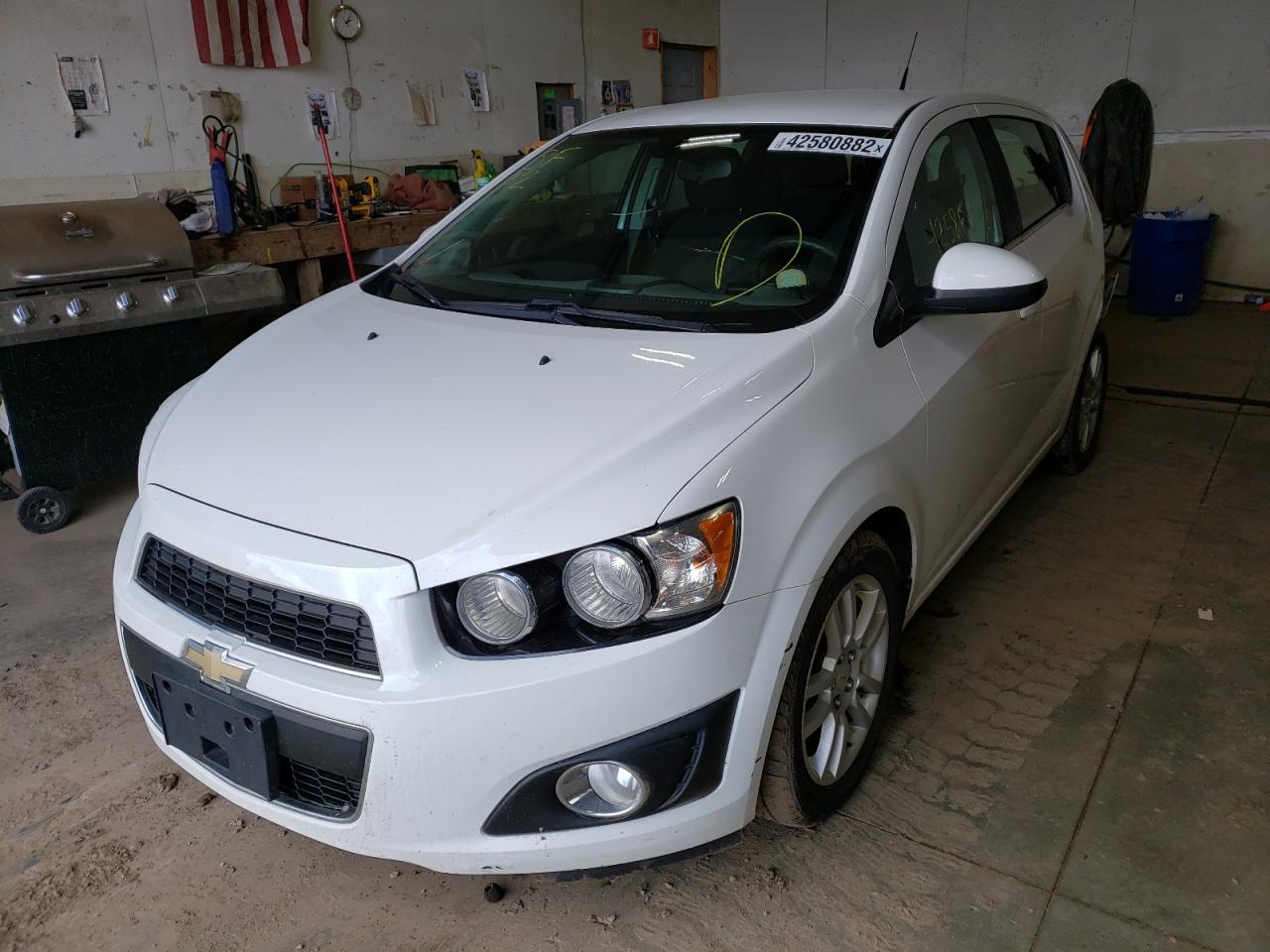 Photo 2 from auction – 2012 CHEVROLET SONIC LT with VIN 1G1JC6SH7C4123804
