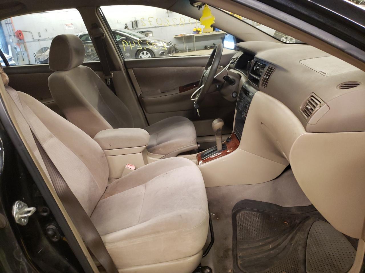 Photo 5 from auction – 2005 TOYOTA COROLLA CE with VIN 2T1BR30E15C454945