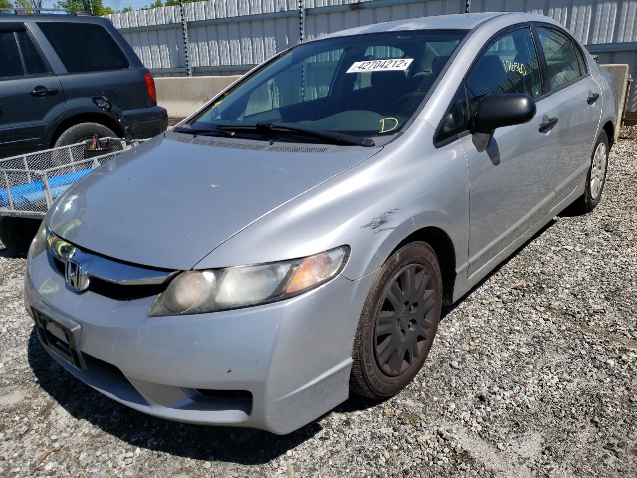 Photo 2 from auction – 2010 HONDA CIVIC VP with VIN 2HGFA1F32AH528104