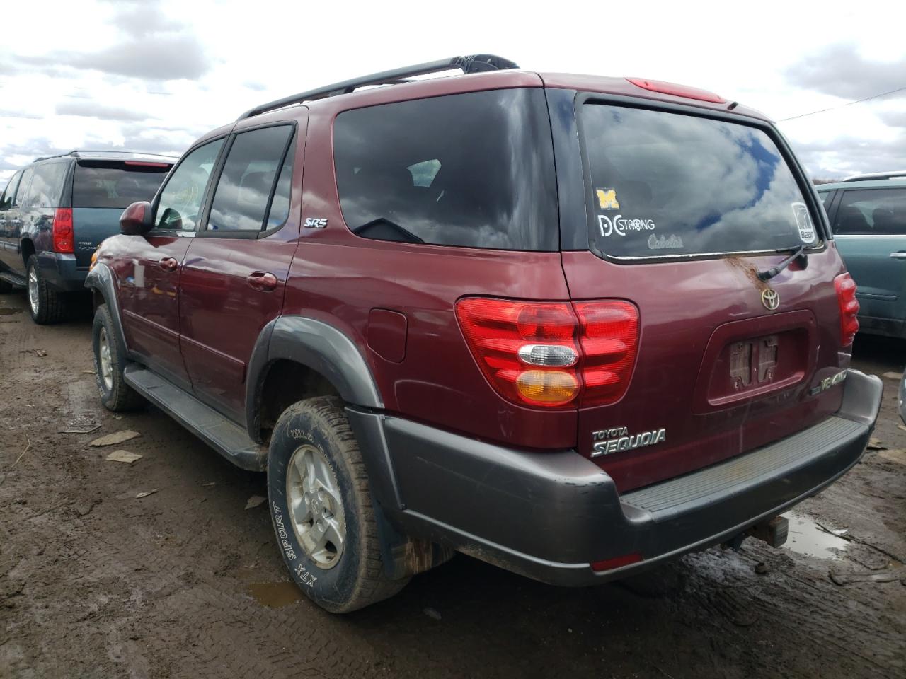Photo 3 from auction – 2004 TOYOTA SEQUOIA SR with VIN 5TDBT44A44S233425