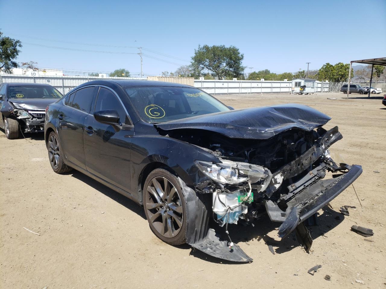 MAZDA 6 2014 with VIN JM1GJ1W5XE1101892 - Photo from auction