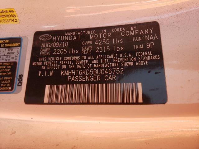 Photo 10 from auction – 2011 HYUNDAI GENESIS CO with VIN KMHHT6KD5BU046752