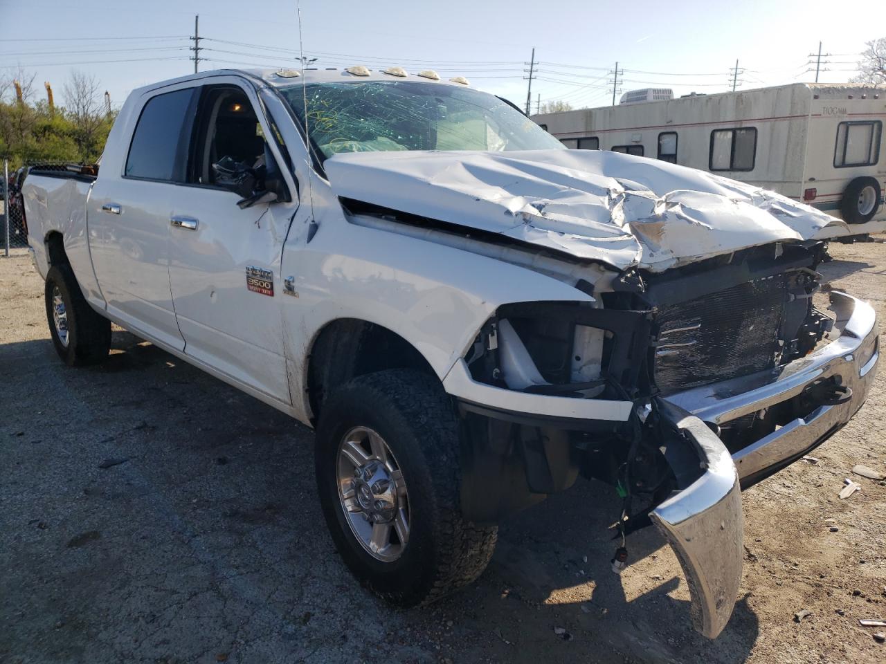 DODGE RAM 3500 2011 with VIN 3D73Y3HL7BG521484 - Photo from auction