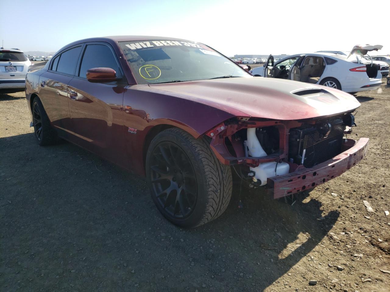 DODGE CHARGER SC 2020 with VIN 2C3CDXGJ6LH244247 - Photo from auction