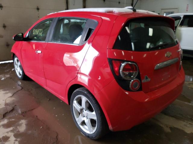 Photo 3 from auction – 2015 CHEVROLET SONIC LTZ with VIN 1G1JE6SB7F4210967