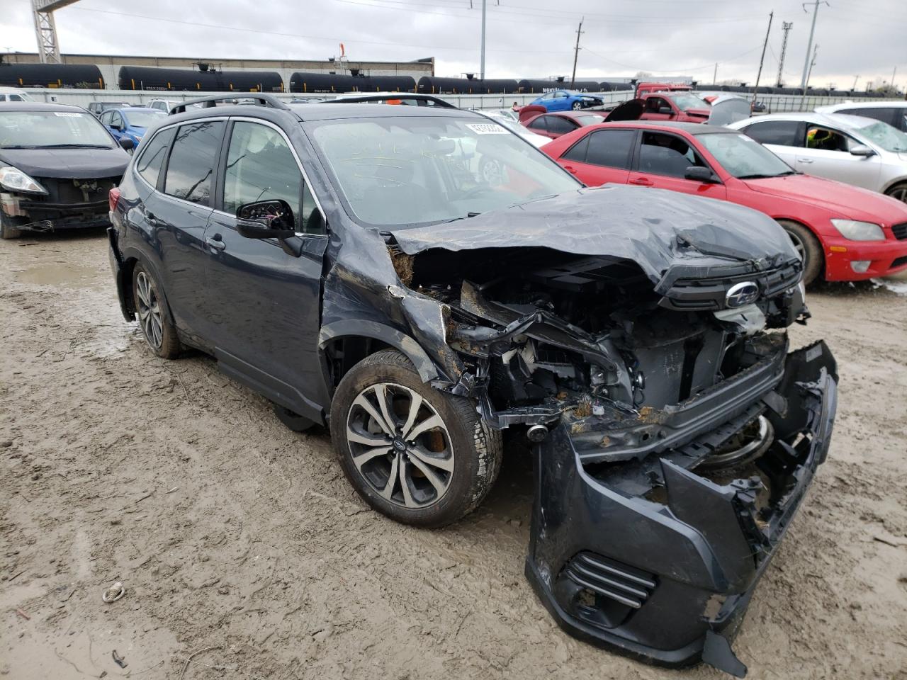 SUBARU FORESTER L 2022 with VIN JF2SKAPC5NH403460 - Photo from auction