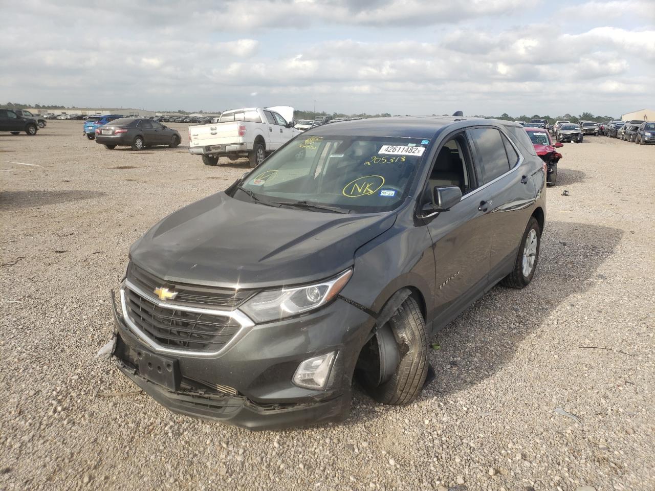 Photo 2 from auction – 2018 CHEVROLET EQUINOX LT with VIN 2GNAXJEV0J6205313