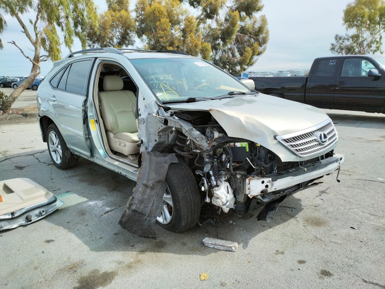 LEXUS RX 400H 2008 with VIN JTJHW31U982071473 - Photo from auction