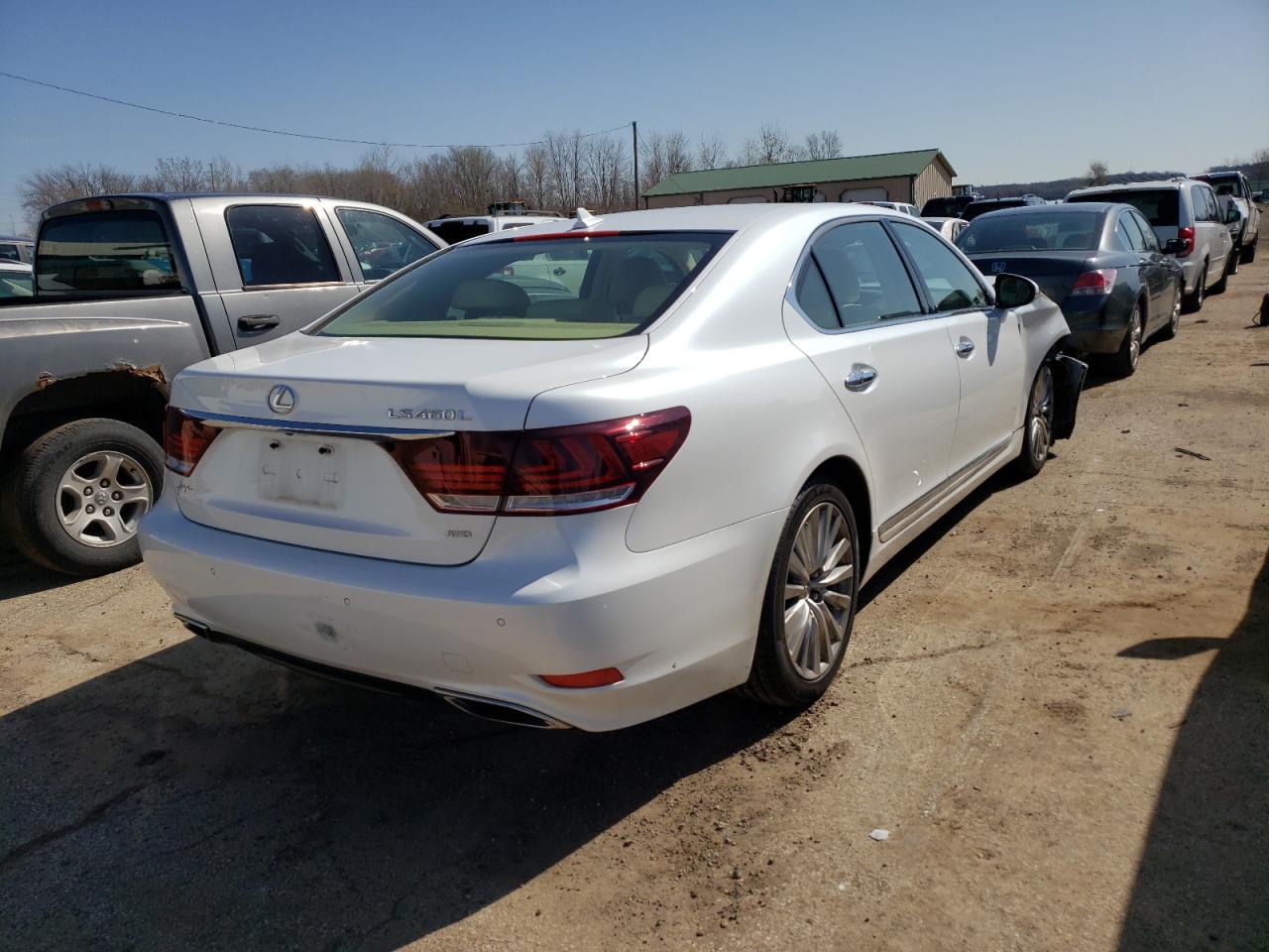 Photo 4 from auction – 2013 LEXUS LS 460L with VIN JTHDL5EF6D5005522