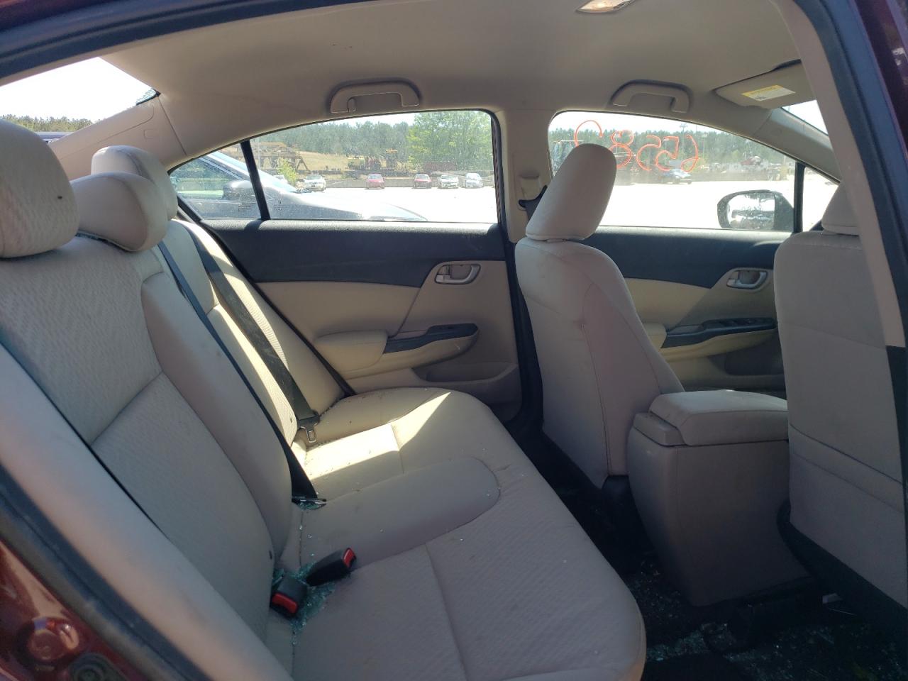 Photo 6 from auction – 2015 HONDA CIVIC LX with VIN 19XFB2F5XFE273983