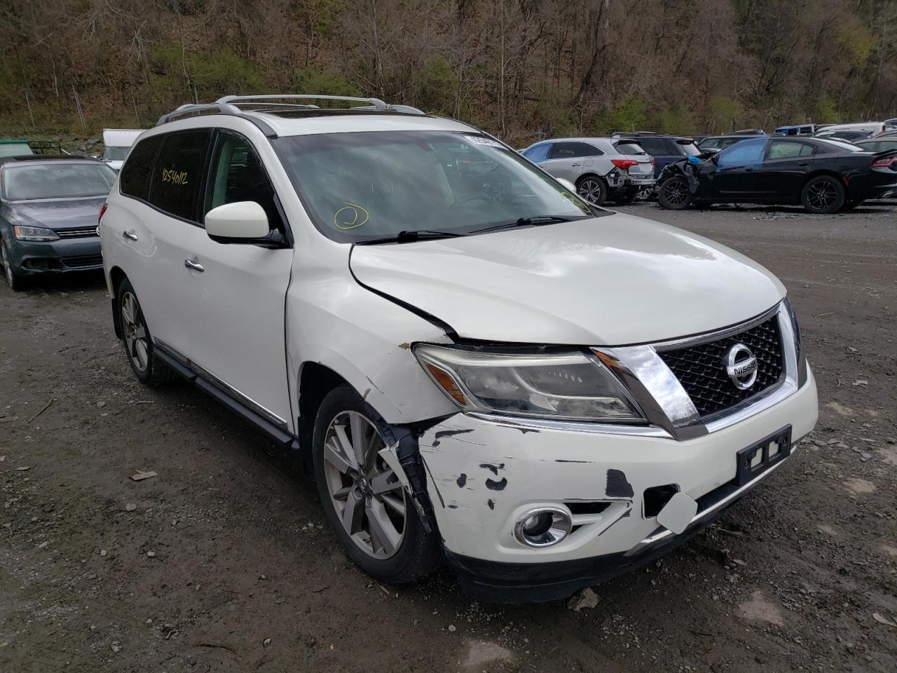 NISSAN PATHFINDER 2014 with VIN 5N1AR2MM4EC684054 - Photo from auction