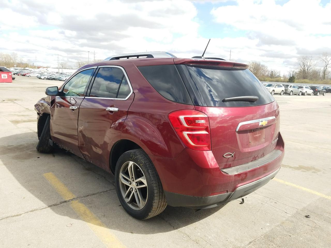Photo 3 from auction – 2016 CHEVROLET EQUINOX LT with VIN 2GNALDEK6G6351422
