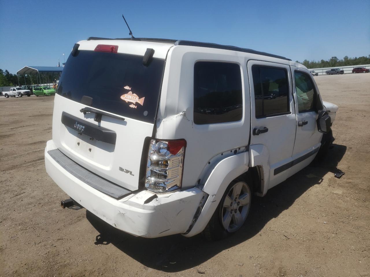 Photo 4 from auction – 2008 JEEP LIBERTY SP with VIN 1J8GP28K98W270096