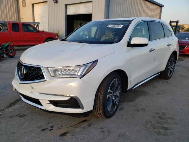 Photo 2 from auction – 2020 ACURA MDX TECHNO with VIN 5J8YD4H54LL047812