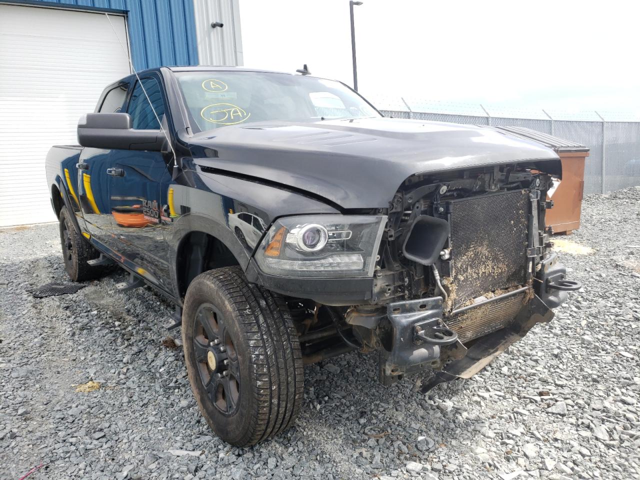 RAM 2500 LARAM 2018 with VIN 3C6UR5FL2JG363779 - Photo from auction