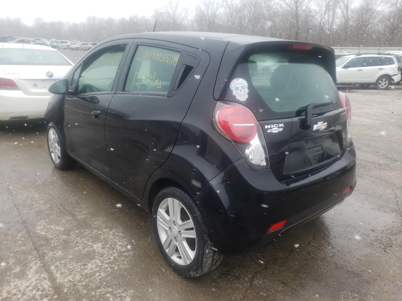 Photo 3 from auction – 2014 CHEVROLET SPARK 1LT with VIN KL8CD6S99EC464158
