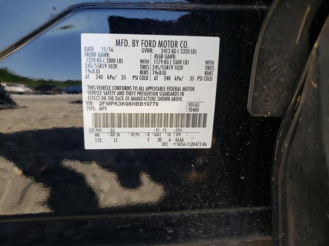 Photo 10 from auction – 2017 FORD EDGE TITAN with VIN 2FMPK3K98HBB19779
