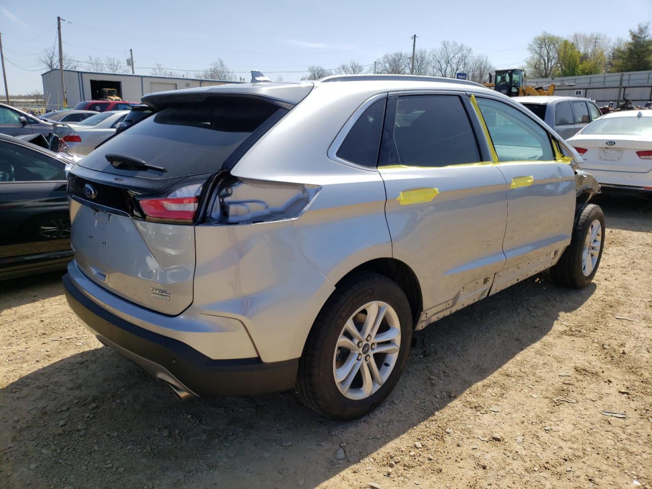 Photo 4 from auction – 2020 FORD EDGE SEL with VIN 2FMPK3J92LBA35290