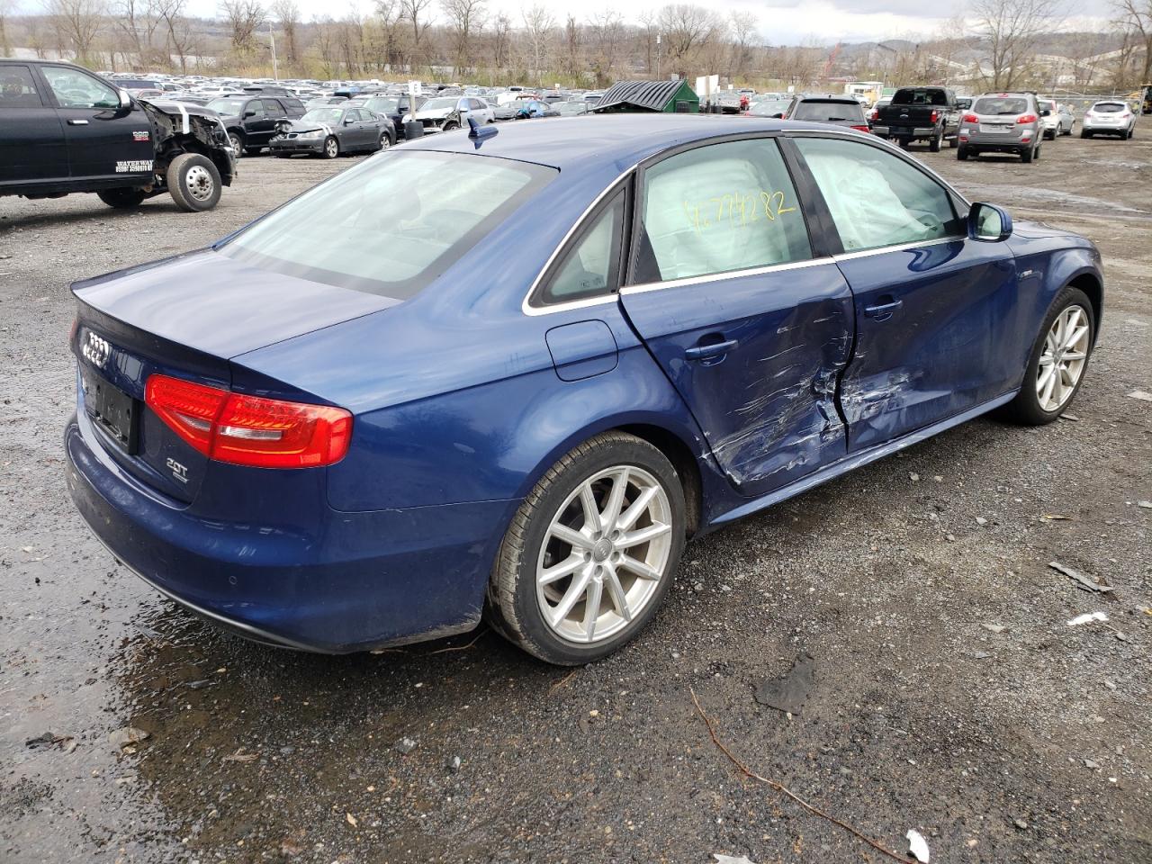 Photo 4 from auction – 2015 AUDI A4 PREMIUM with VIN WAUFFAFL2FN019075