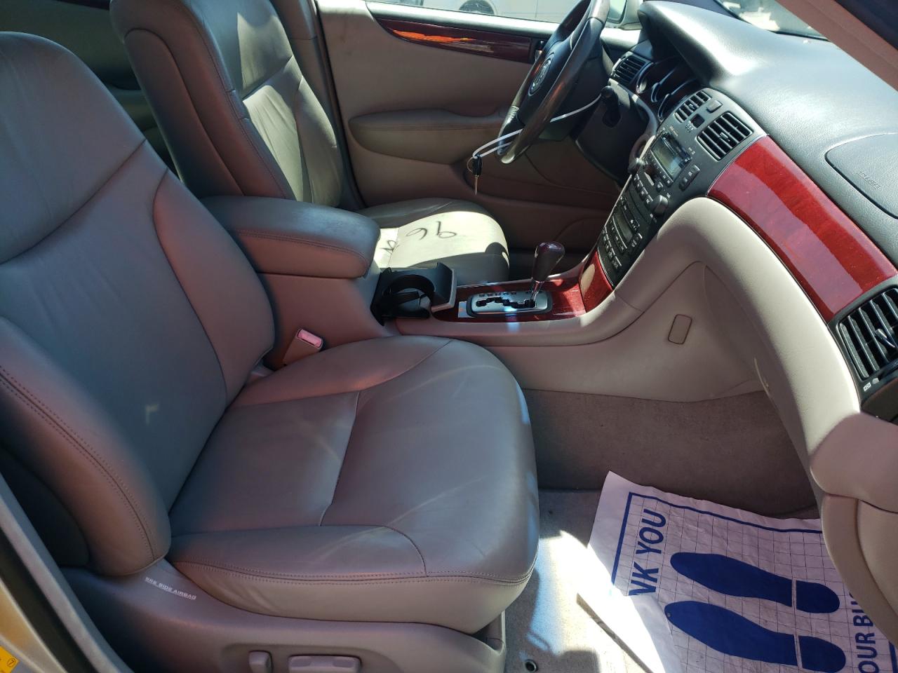 Photo 5 from auction – 2002 LEXUS ES 300 with VIN JTHBF30G520058693