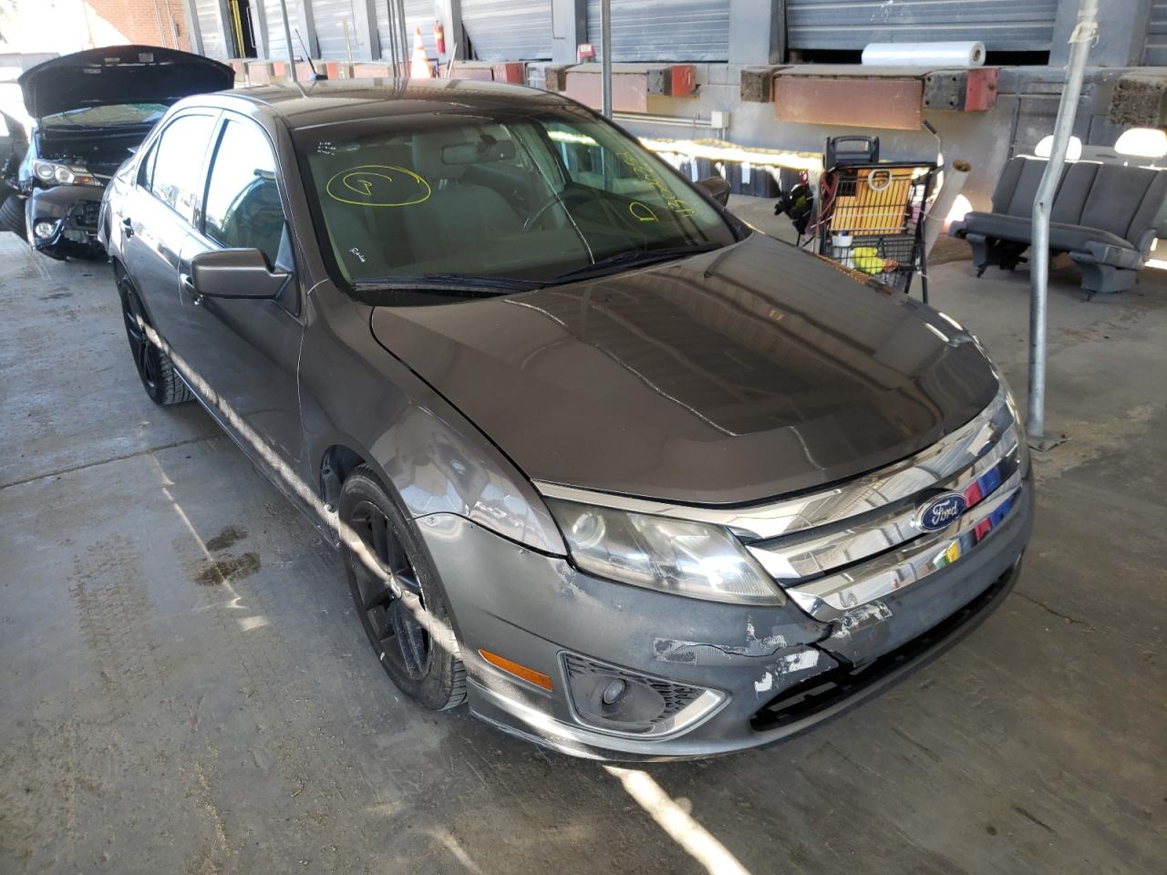 FORD FUSION SEL 2012 with VIN 3FAHP0JA2CR299748 - Photo from auction
