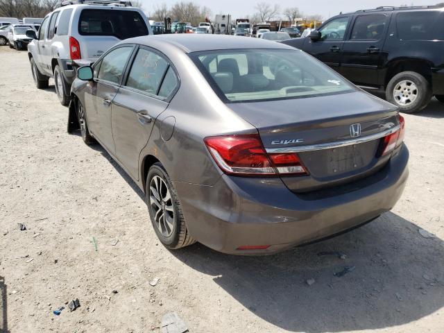 Photo 3 from auction – 2013 HONDA CIVIC EX with VIN 19XFB2F88DE069903