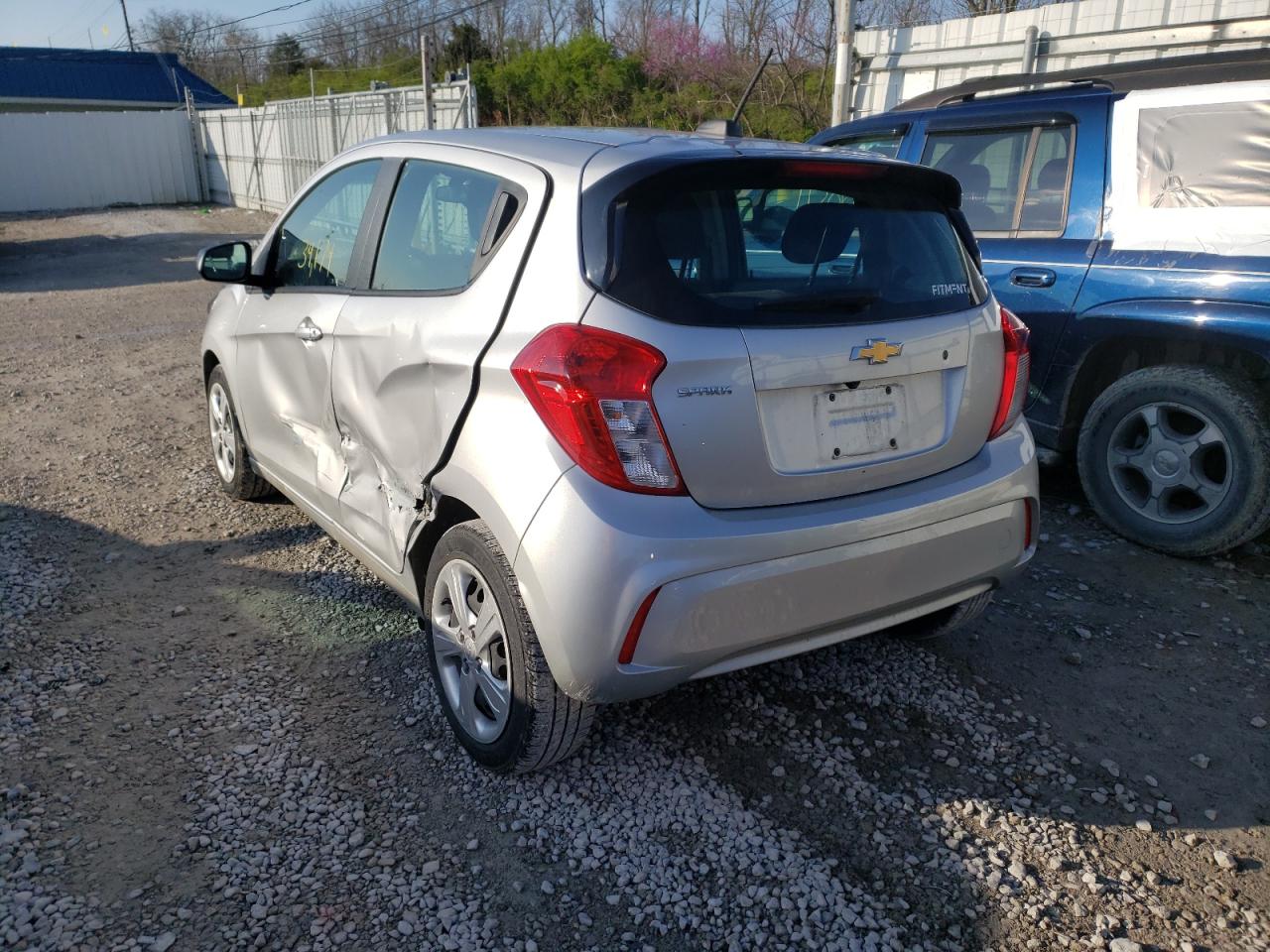 Photo 3 from auction – 2021 CHEVROLET SPARK LS with VIN KL8CB6SA8MC701365