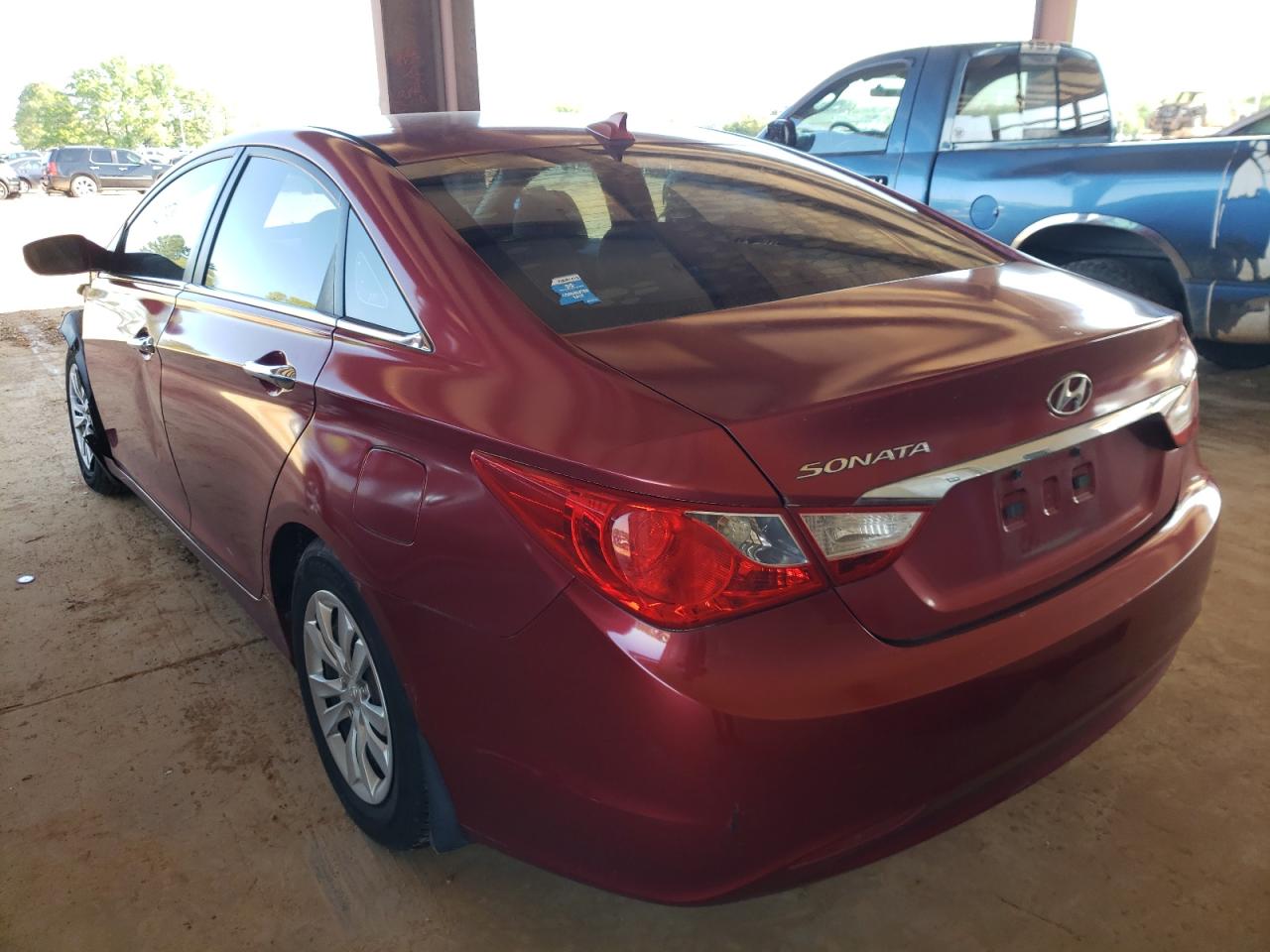 Photo 3 from auction – 2013 HYUNDAI SONATA GLS with VIN 5NPEB4AC8DH609104