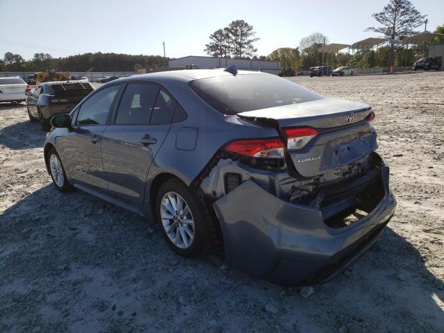 Photo 3 from auction – 2021 TOYOTA COROLLA LE with VIN 5YFVPMAE8MP228715